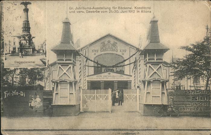 Altona Hamburg Jubiläums-Ausstellung Bäcker Konditor