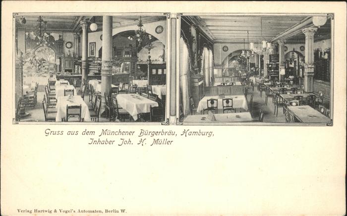 Hamburg Gasthof Münchener Bürgerbräu