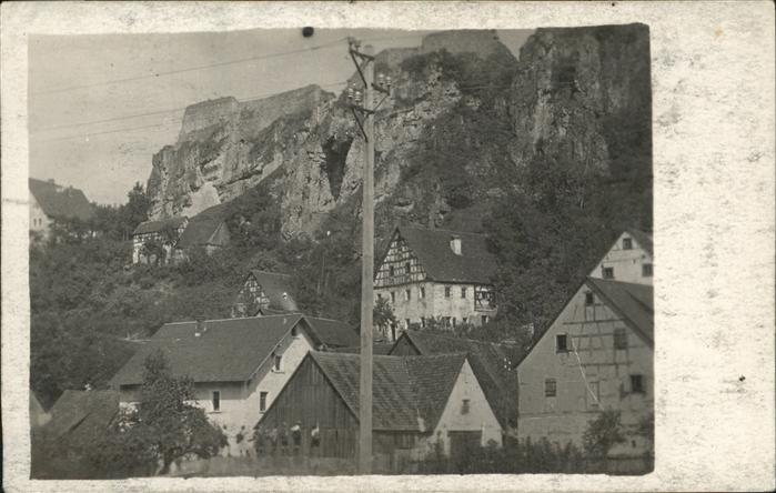 Wolfsberg Obertrubach Ortsansicht