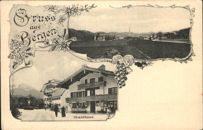 Bergen Chiemgau Panorama Gasthaus