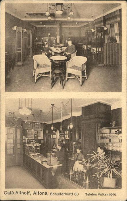 Altona Hamburg Cafe Althoff