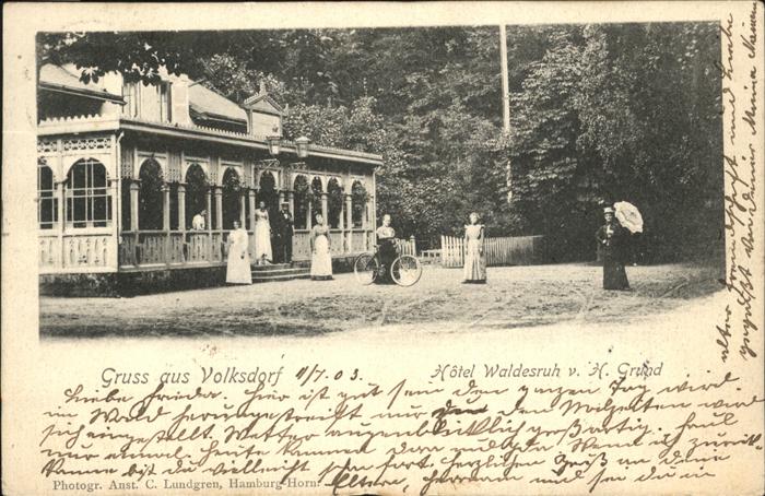 Volksdorf Hamburg Hotel Waldesruh