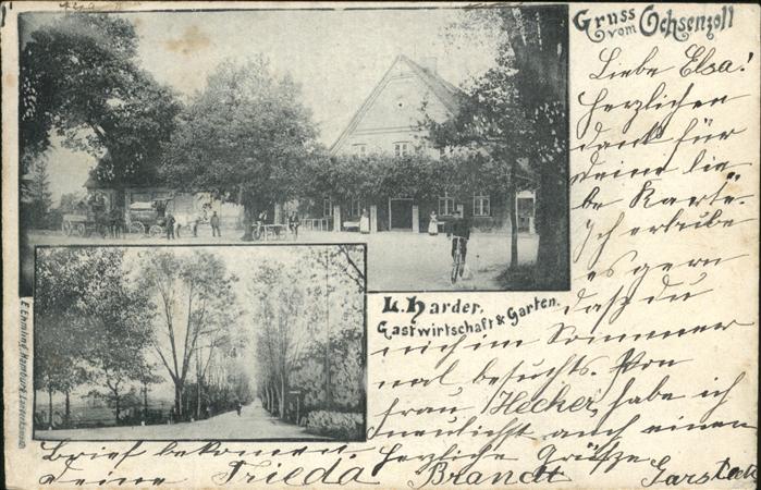 Garstedt Hamburg Ochsenzoll Gast und Gartenwirtschaft