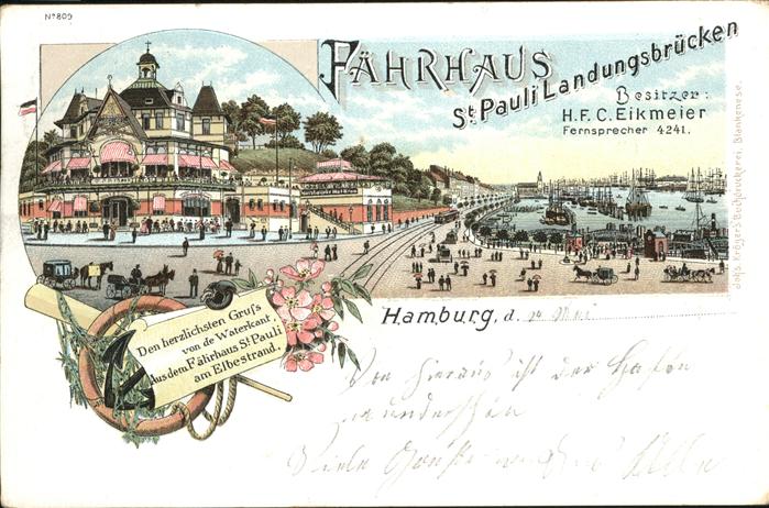 St Pauli Fährhaus Landungsbrücken