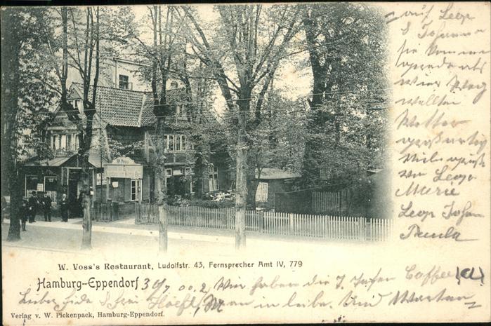 Eppendorf Hamburg Restaurant Voss