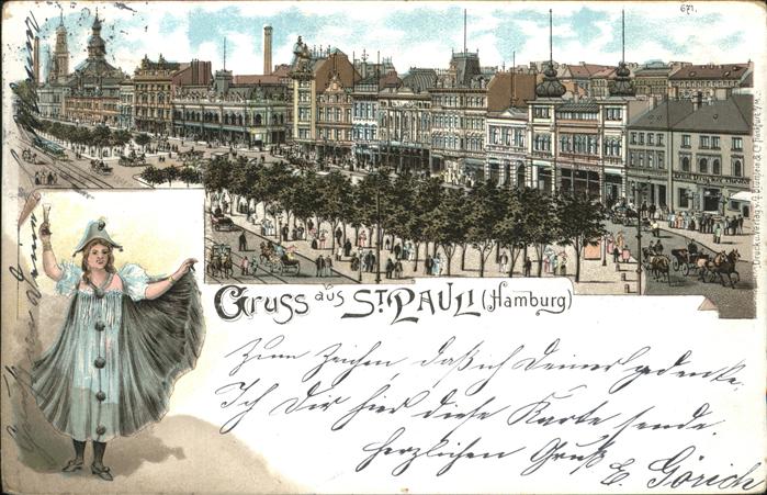 Hamburg Partie auf St Pauli