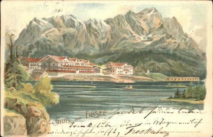 Hamburg Partie am Eibsee Hotel