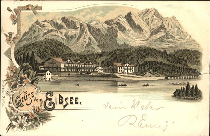 Hamburg Partie am Eibsee Hotel