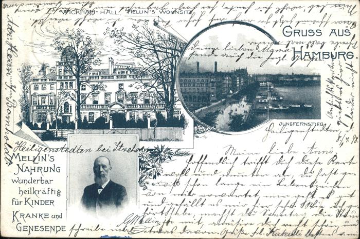 Hamburg Wickham Hall Portrait Mellin Jungfernst