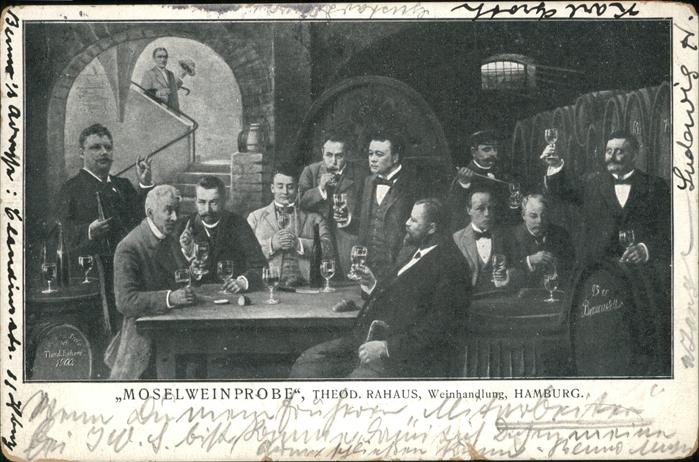 Hamburg Weinhandlung Rahaus Weinprobe