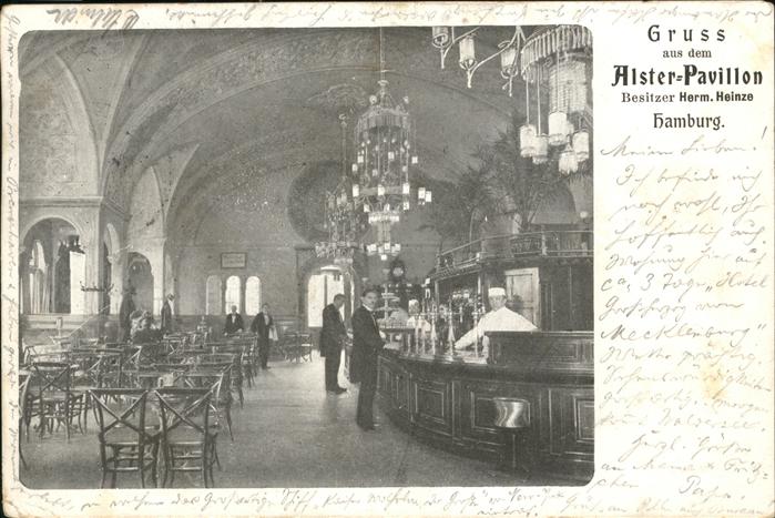 Hamburg Alster Pavillon Inneres