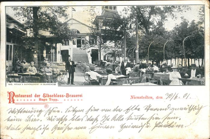 Nienstedten Restaurant der Elbschloss Brauerei