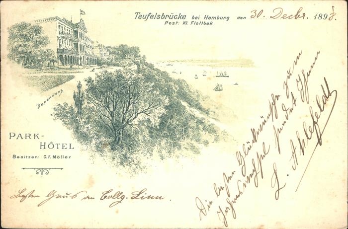 Gross Flottbek Teufelsbruecke Dependance