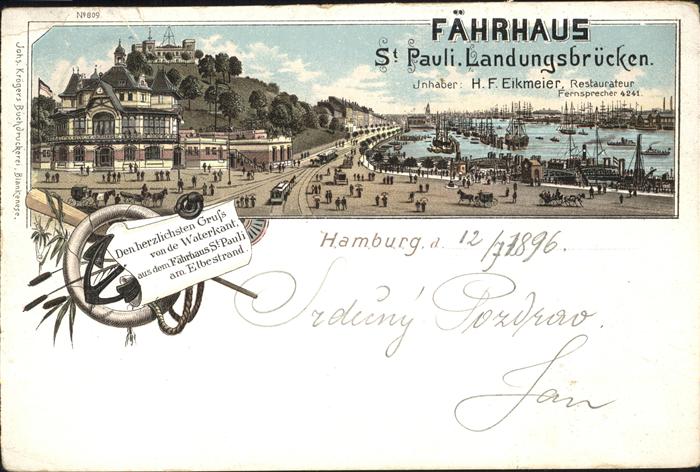 St Pauli Landungsbrücken Fährhaus