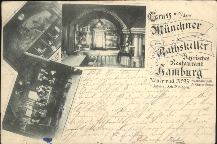 Hamburg Münchener Rathskeller