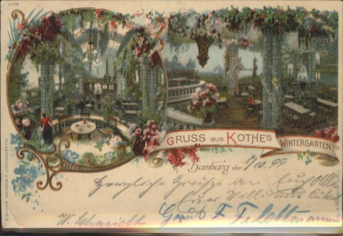 Hamburg Kothes Wintergarten