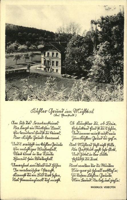 Eberstadt Baden Kühler Grund Modau Gedicht
