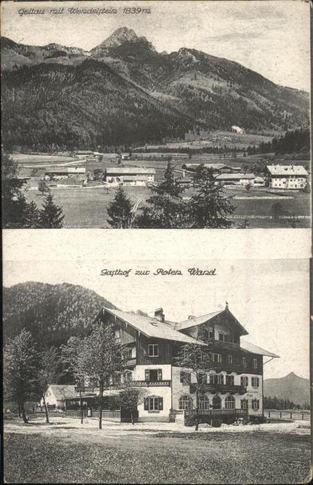 Geitau Wendelstein Gasthof zur Roten Wand