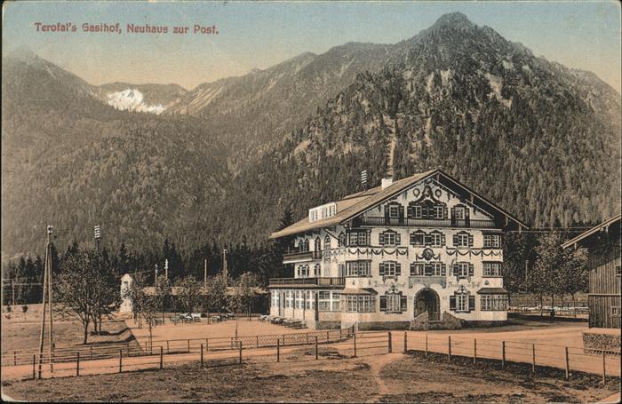 Neuhaus Schliersee Terofals Gasthof zur Post