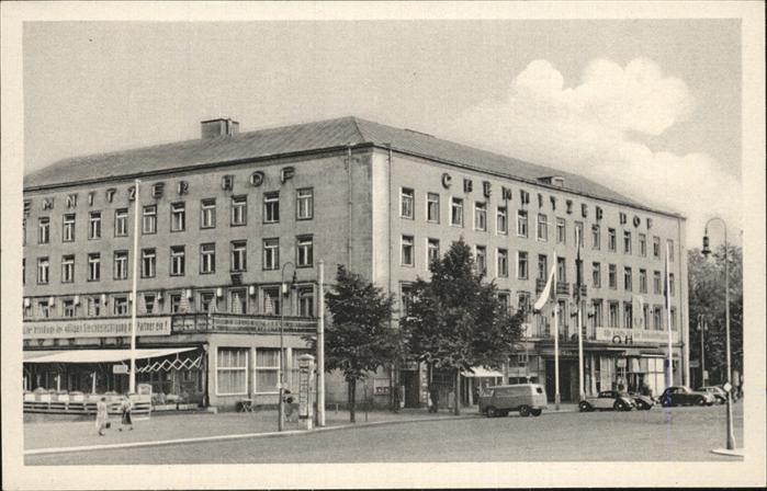 Karl-Marx-Stadt CHEMNITZ HO-Hotel Chemnitzer Hof
