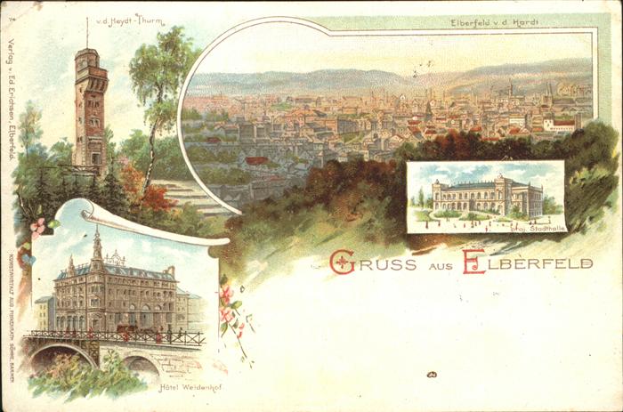 Elberfeld Wuppertal Hardt Hotel Weidenhof Heydt-Thurm