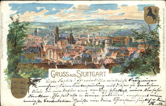 Stuttgart Wappen Totale