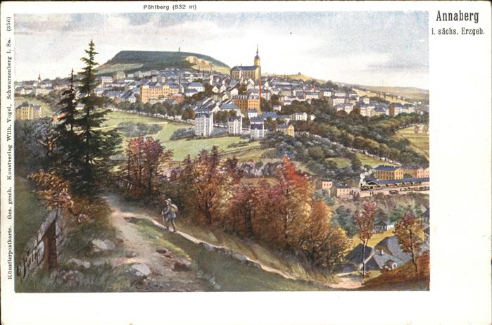 Annaberg-Buchholz Erzgebirge Pöhlberg