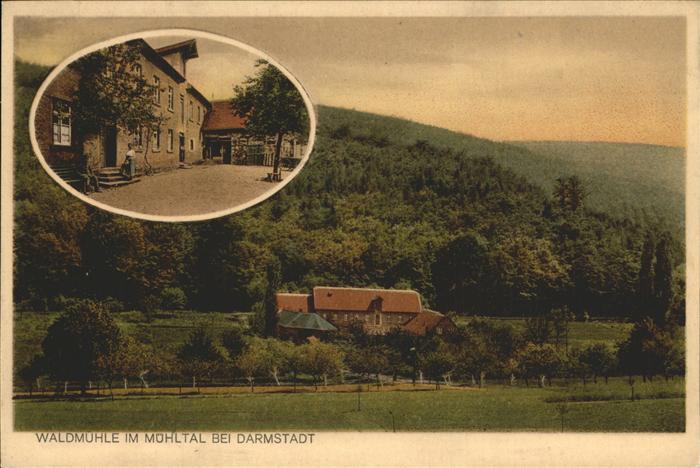 Darmstadt Waldmühle Mühltal