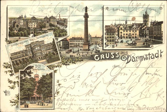 Darmstadt Thurm Ludwigshöhe