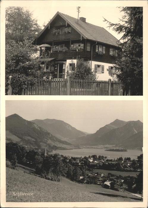 Schliersee Haus See