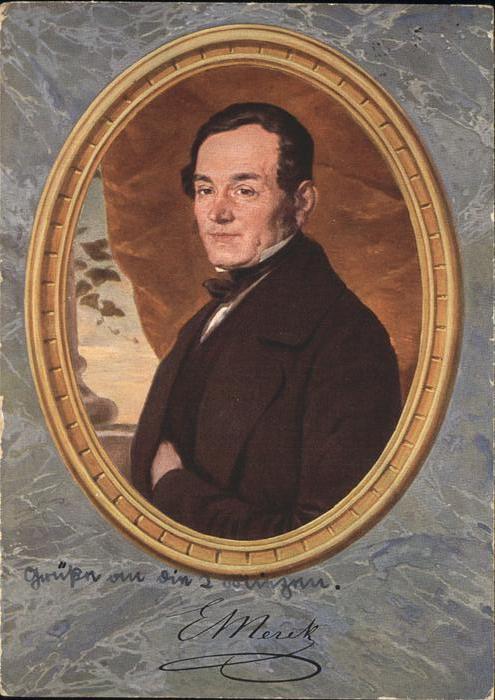 Darmstadt E. Merck Chemische Fabrik Portrait