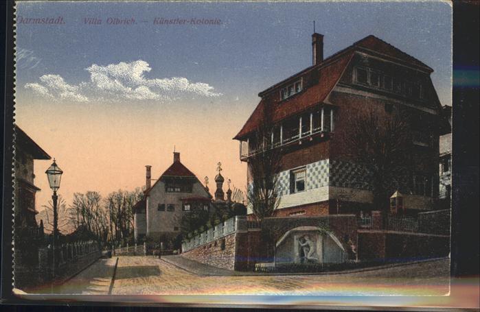 Darmstadt Villa Olbrich Künstler Kolonie