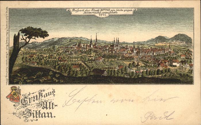 Zittau Alt-Zittau 1744 Wappen