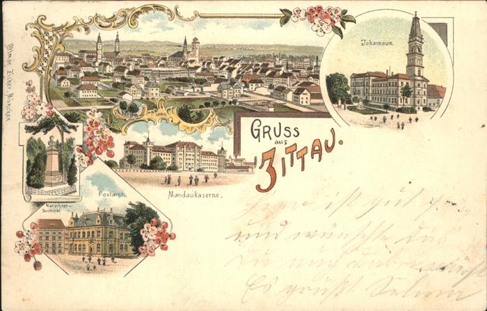 Zittau Johaneum Postamt Mandaukaserne