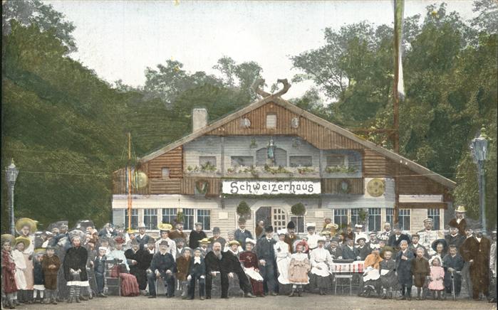 Zwickau Sachsen Schweizerhaus Gruppenfoto