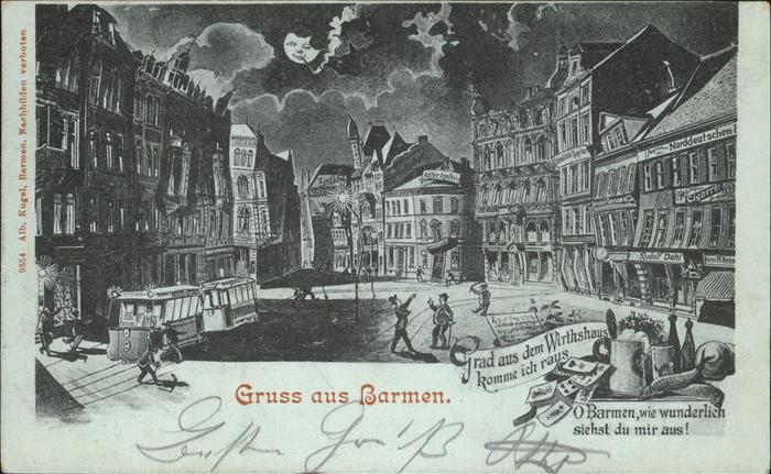 Barmen Wuppertal Wirtshaus Spruch