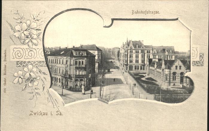 Zwickau Sachsen Bahnhofstr.
