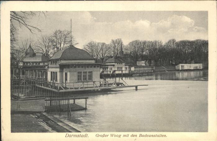 Darmstadt Grosser Woog Badenanstalten