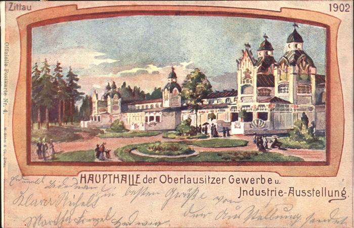 Zittau Haupthalle Oberlausitzer Gewerbe- Indus