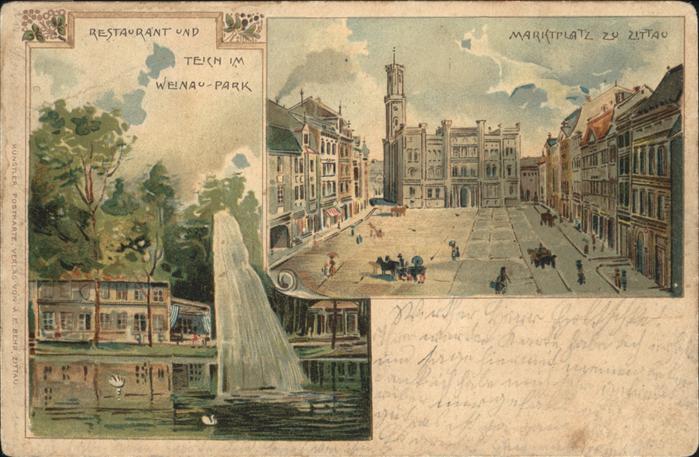 Zittau Restaurant Weinau-Park Marktplatz