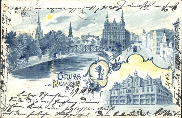 Barmen Wuppertal Brücke