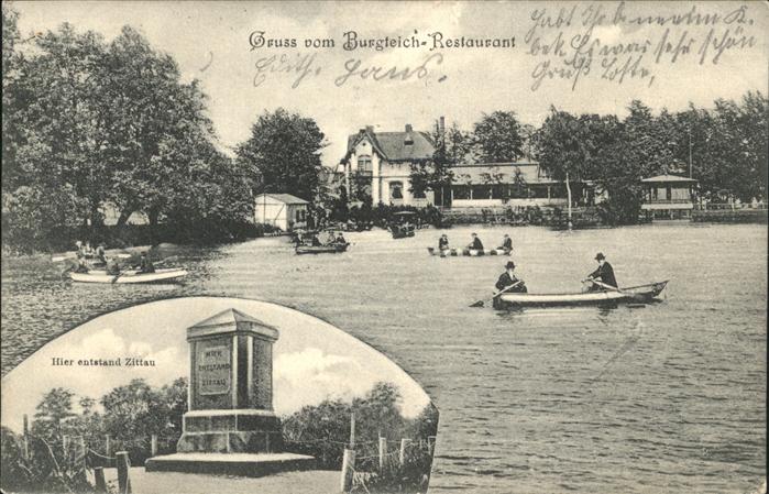 Zittau Burgteich-Restaurant Monument