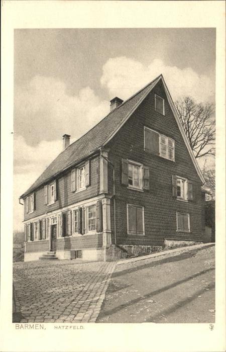 Barmen Wuppertal Hatzfeld