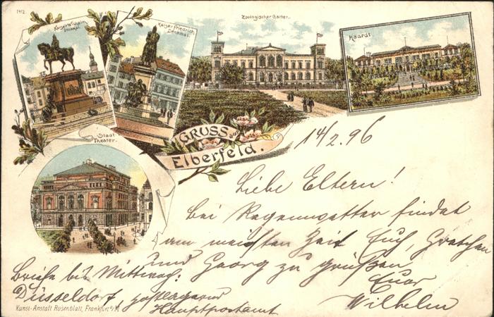 Elberfeld Wuppertal Haardt Denkmal