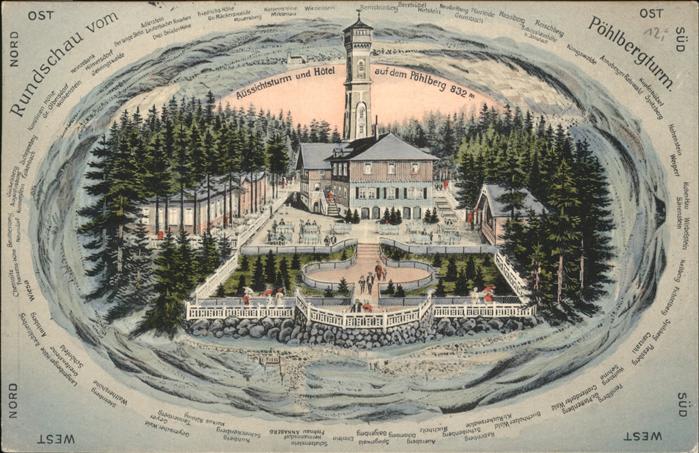 Poehlberg Turm Süd West Aussichtsturm