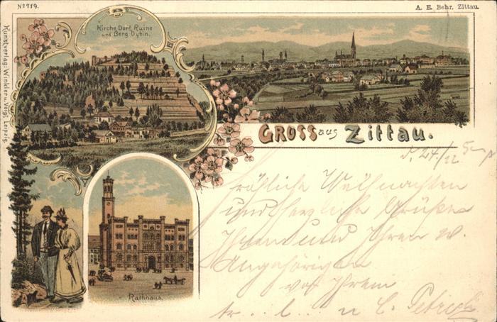 Zittau Dorf Ruine Berg Oybin Rathaus