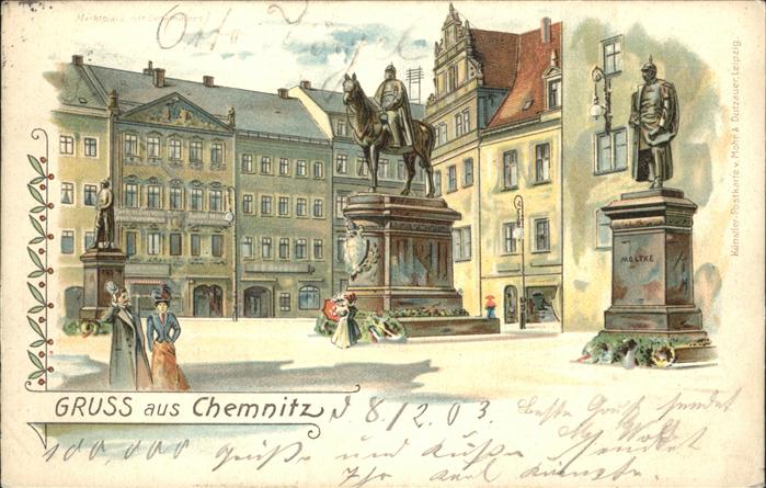 Chemnitz Denkmal Moltke
