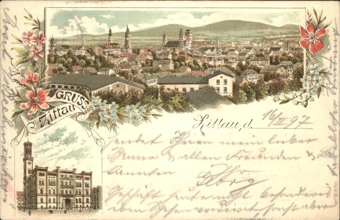 Zittau Rathaus Stadt