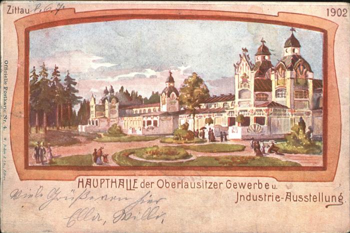Zittau Oberlausitzer Gewerbe Industrie Ausstellung