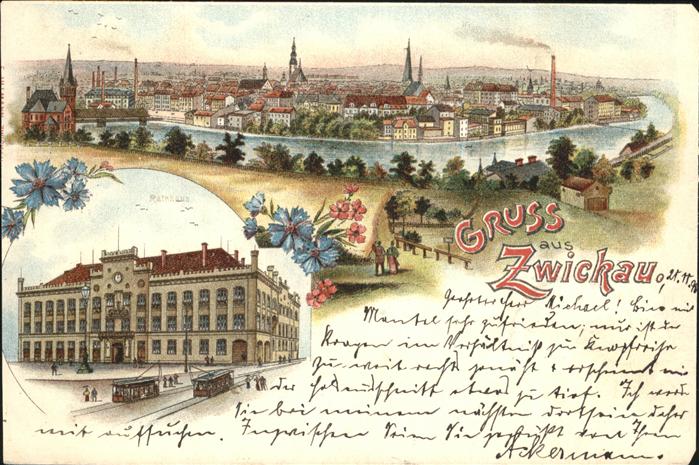 Zwickau Sachsen Strassenbahn